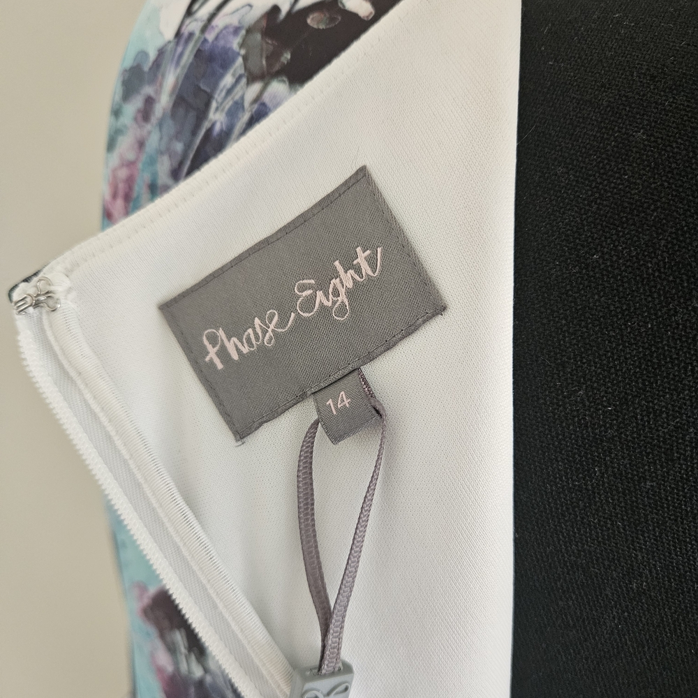 Phase Eight Floral Print Sleeveless Dress - Picture 5 of 6